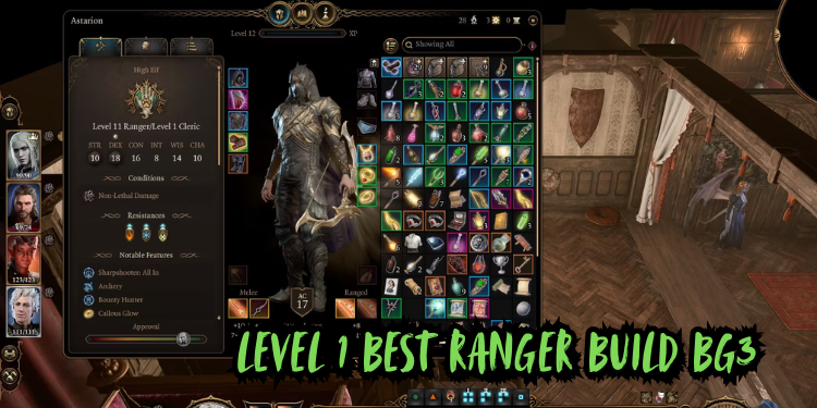 level 1 Best Ranger Build Bg3 | Gamerglen.com