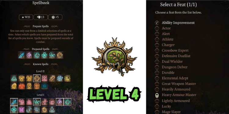 level 4 Best Bg3 Druid Build spells | Gamerglen.com