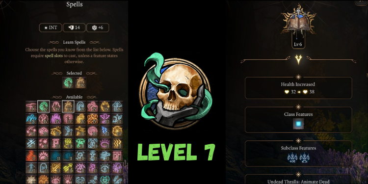 level 7 Best Bg3 Necromancer Build spells | Gamerglen.com