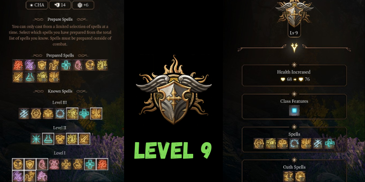 level 9 Best Paladin Build Bg3 spells | Gamerglen.com