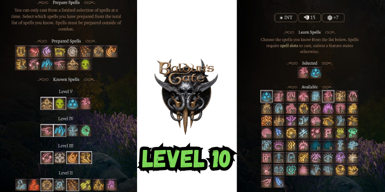 Best Gale Build Bg3 Level 10 Spellbook and Spells Gale Wizard | Gamerglen.com