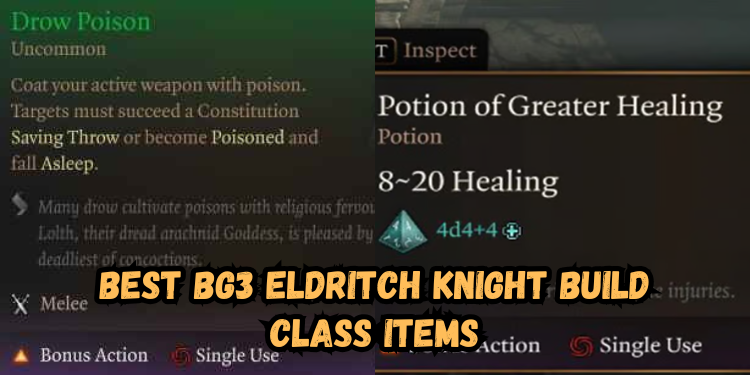 Best Bg3 Eldritch Knight Build Class Items | Gamerglen.com