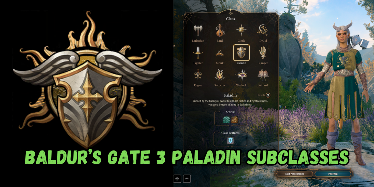 Baldur’s Gate 3 Paladin Subclasses | Gamerglen.com