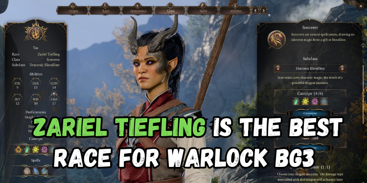 Zariel Tiefling Is The Best Race For Warlock Bg3 | Gamerglen.com