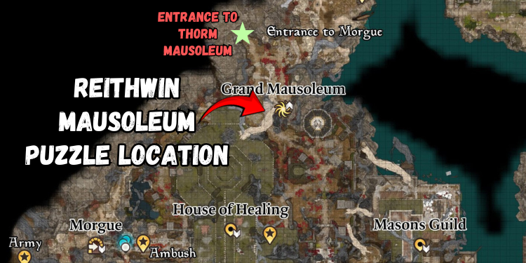 Reithwin Mausoleum Puzzle Location | Gamerglen.com