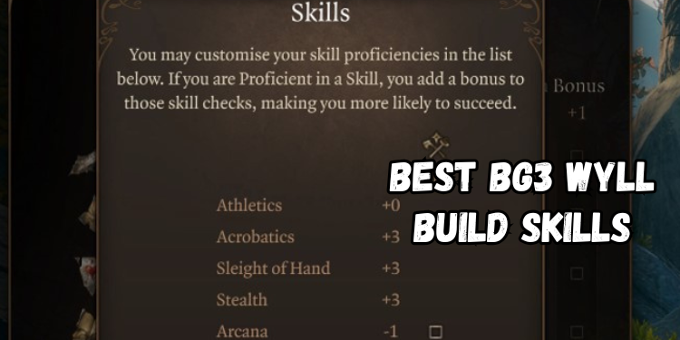 Best Bg3 Wyll Build Recommended Skills | Gamerglen.com