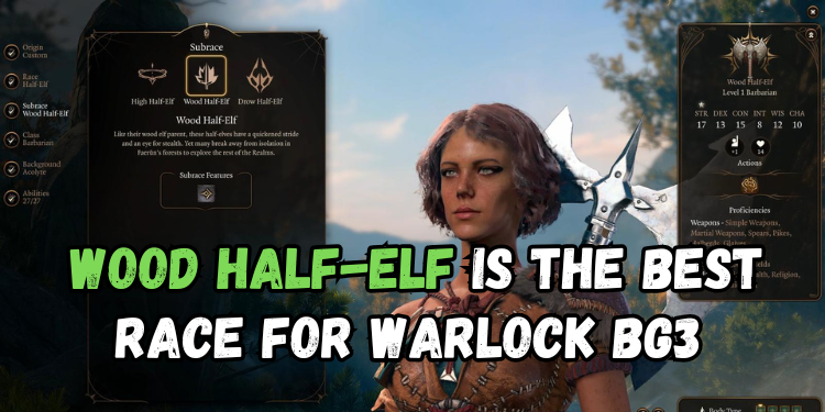 Wood Half-Elf Is The Best Race For Warlock Bg3 | Gamerglen.com