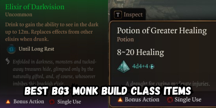 Best Bg3 Monk Build Class Items | Gamerglen.com