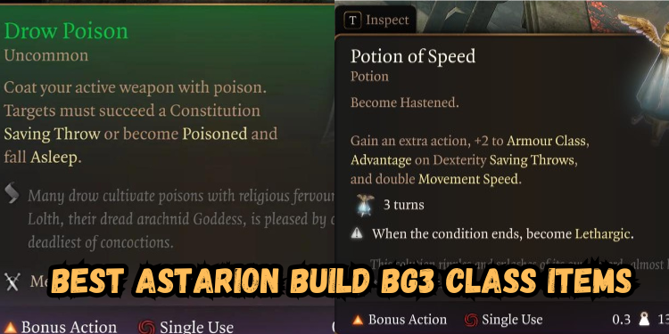 Best Astarion Build Bg3 Class Items | Gamerglen.com