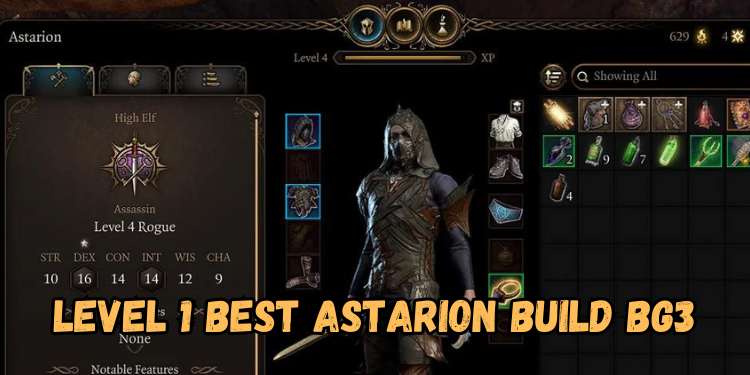 level 1 Best Astarion Build Bg3 | Gamerglen.com