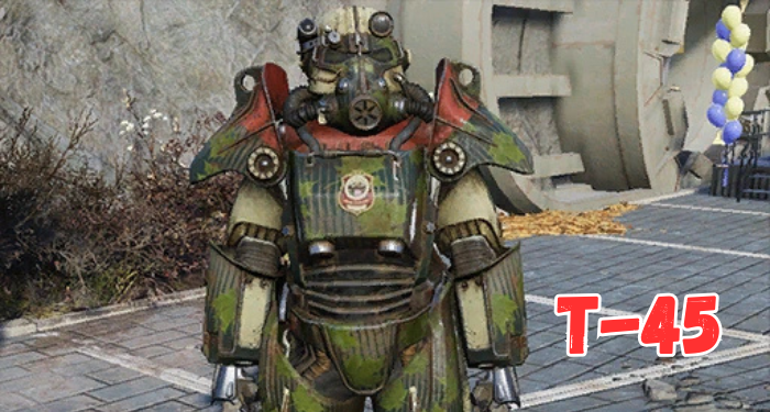 Fallout 76 T-45 Power Armor | Gamerglen.com